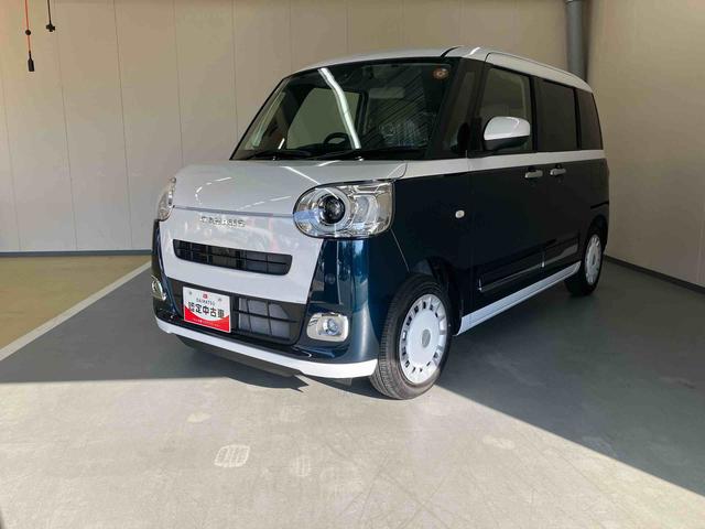 ムーヴキャンバスストライプスＧ／ナビ／バックモニター／ドラレコナビ　バックモニター　ドライブレコーダー　両側パワースライドドア　スライドドアイージークローザー　オートエアコン　キーフリー　電動パーキングブレーキ　　前席シートヒーター　ホッとカップホルダー（三重県）の中古車
