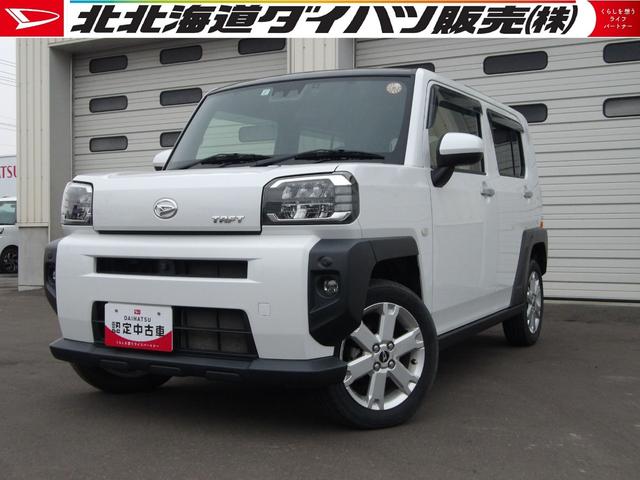 タフトＧ４ＷＤ　ガラスルーフ　ＬＥＤヘッドライト　オートライト　ダイハツ純正ナビ　ドライブレコーダー　バックモニター　リモコンエンジンスターター　運転席助手席シートヒーター　電動パーキングブレーキ（北海道）の中古車