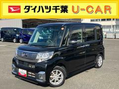 タントカスタムＸ　ＳＡＩＩＩナビ／ＴＶ／ＤＶＤ／ＢＴ／ＵＳＢ　後席モニター　Ｂカメラ　ＥＴＣ　運転席シートヒーター　ＬＥＤヘッドライト　オートライト　オートハイビーム　両側電動スライド　スマアシ　キーフリー　盗難防止警報　アルミ