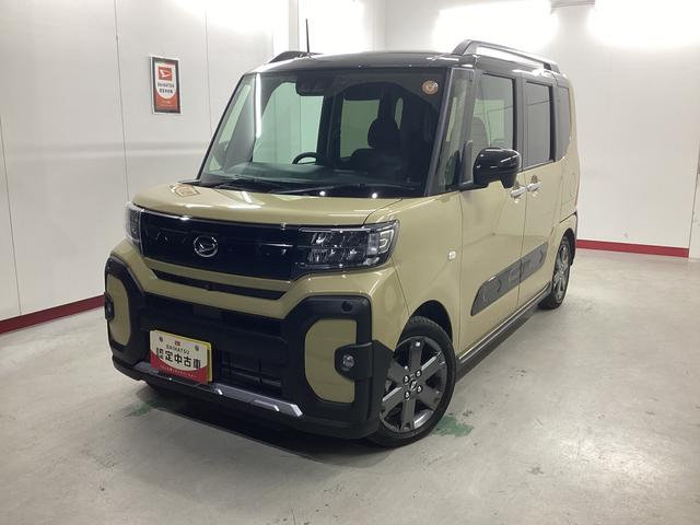 タントファンクロスターボ衝突被害軽減ブレーキ 横滑り防止装置 オートハイビーム アイドリングストップ ステアリングスイッチ オートライト キーフリーシステム オートエアコン ナビ ドラレコ パノラマカメラ ETC(岐阜県)の中古車