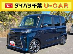 タントカスタムＲＳターボエンジン　１５インチアルミ　バックカメラ　両側電動スライドドア　シートヒーター　電動駐車ブレーキ　ＬＥＤライト＆フォグ　上下２段調節式デッキボード　コーナーセンサー　衝突被害軽減ブレーキ