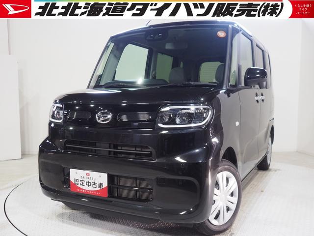 タントＸ４ＷＤ　両側スライドドア左電動　ＬＥＤヘッドライト　オートライト　オートエアコン　電動パーキングブレーキ　運転席助手席シートヒーター　デジタルメーター　オーディオレス　アイドリングストップ（北海道）の中古車