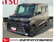タントカスタムＲＳオーディオ穴　ＬＥＤヘッドランプ　電動パーキング　両側パワースライドドア　オートエアコン　前席シートヒーター　電動格納式ミラー　キーフリーシステム　オートライト