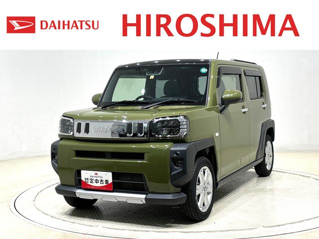 タフトＧ　クロムベンチャー　カーナビ　バックカメラ　ＥＴＣ車載器付スカイフィールトップ　クロムパック　メッキパック　シルバーアンダーガーニッシュ　インテリアアクセント　ＬＥＤオートライト＆フォグランプ　電動パーキングブレーキ　バックカメラ　アルミホイール（広島県）の中古車