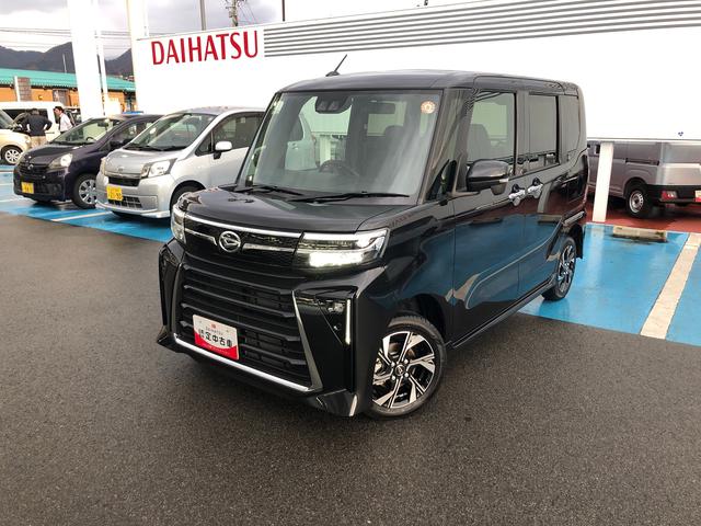 タントカスタムＸ　４ＷＤ　走行距離５５１９ｋｍ４ＷＤ　スマートアシスト　アルミホイール　デジタルメーター　オートエアコン　スライドドア　電動パーキングブレーキ　キーフリーシステム（山形県）の中古車