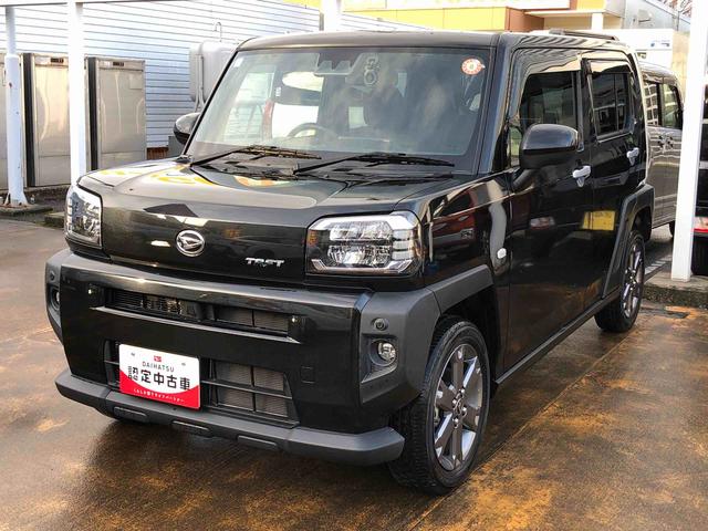 タフトＧターボ　４ＷＤ　走行距離３４８４８ｋｍ・ナビ４ＷＤ　スマートアシスト　ナビ　オートエアコン　電動パーキングブレーキ　ステアリングスイッチ　アルミホイール　プッシュボタンスタート（山形県）の中古車