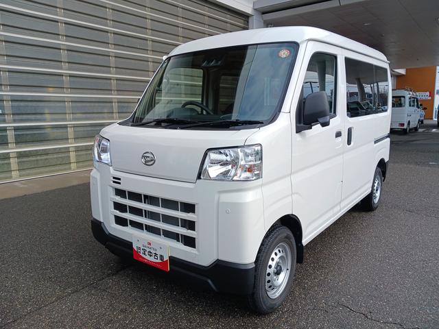 ハイゼットカーゴＤＸ４ＷＤ　スマートアシスト　キーレスリモコン　フロントパワーウインド　スチールホイール　両側リアスライドドア　コーナーセンサー　マニュアルエアコン　オートライト　アイドリングストップ（石川県）の中古車