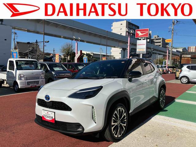 ヤリスクロスハイブリッドZ ナビ 全周囲カメラ ETC2.0保証1年間・距離無制限付き シートヒーター ステアリングヒーター ACC BSM 前後コーナーセンサー 電動パーキングブレーキ オートブレーキホールド機能 AC100V電源 運転席電動シート(東京都)の中古車