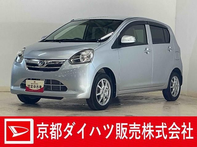 ミライースＧ　ワンオーナー　ＣＤオーディオ　純正アルミホイールワンオーナー　ＣＤオーディオ　１４インチ純正アルミホイール　ドアバイザー　キーレスエントリー　スペアキー有り　アイドリングストップ　横滑り防止装置　盗難防止装置　電動格納ドアミラー　１２Ｖ電源ソケット（京都府）の中古車