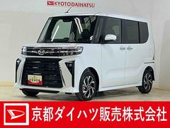 タントカスタムＸ　届出済み未使用車　バックカメラ　両側電動スライド届出済み未使用車　バックカメラ　両側電動スライドドア　シートヒーター　前後コーナーセンサー　電子パーキング　オートブレーキホールド　オートマチックハイビーム　１４インチ純正アルミ　プッシュスタート