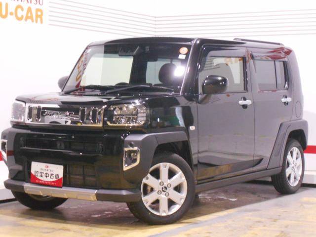 タフトG 純正ナビ パノラマモニター ドラレコ装着2021年モデル ダイハツ純正ワイドプレミアムメモリーナビ ドライブレコーダー パノラマモニター 装着車 ノーマルタイヤ4本新品(福井県)の中古車