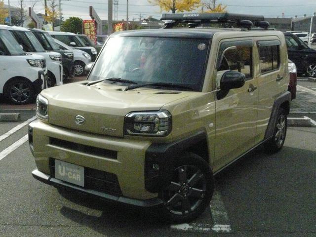 タフトGターボキーフリーシステム スモークガラス セキュリティアラーム 走行距離45.636km(福岡県)の中古車