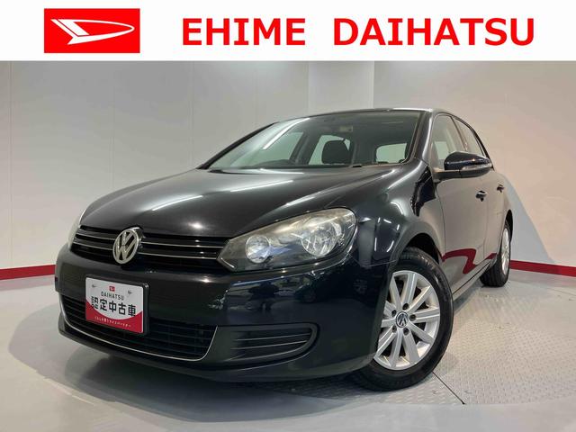 ＶＷ ゴルフＴＳＩトレンドライン純正ナビ　バックモニター　フルセグＴＶ　ＣＤ　ＤＶＤ　ＵＳＢ　Ｂｌｕｅｔｏｏｔｈ　社外ＥＴＣ　オートライト　アイドリングストップ　電動格納ドアミラー　キーレスエントリー（愛媛県）の中古車