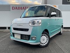 ムーヴキャンバスストライプスＧ衝突回避支援機能　電動パーキングブレーキ　キーフリー　両側パワースライドドア