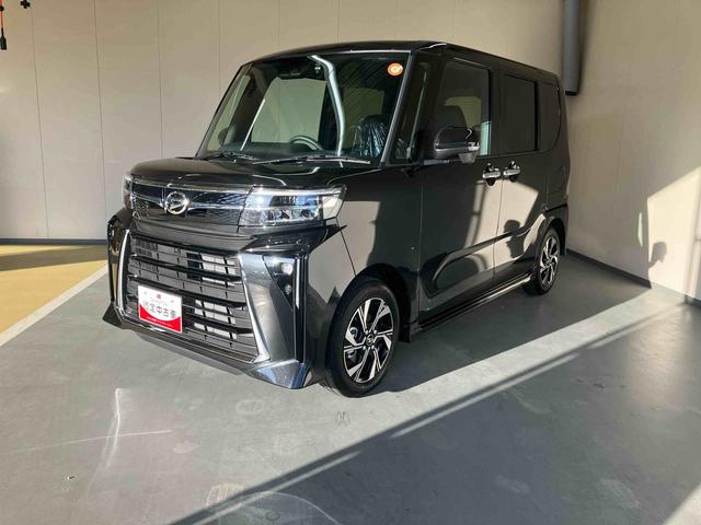 タントカスタムRS/ナビ/パノラマモニター/ドラレコプッシュボタンスタート スマートアシスト 両側パワースライドドア 前席シートヒーター ナビ ドラレコ前後 バックモニター パノラマモニター(三重県)の中古車