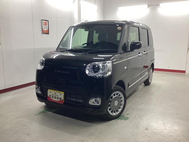 ムーヴキャンバスセオリーG衝突被害軽減ブレーキ 横滑り防止装置 4WD オートハイビーム アイドリングストップ ステアリングスイッチ オートライト キーフリー オートエアコン ナビ ドラレコ バックカメラ ETC マット(岐阜県)の中古車