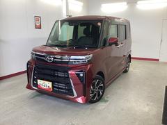 タントカスタムＸ衝突被害軽減ブレーキ　横滑り防止装置　オートハイビーム　アイドリングストップ　ステアリングスイッチ　オートライト　キーフリーシステム　オートエアコン　パノラマカメラ　マット　バイザー