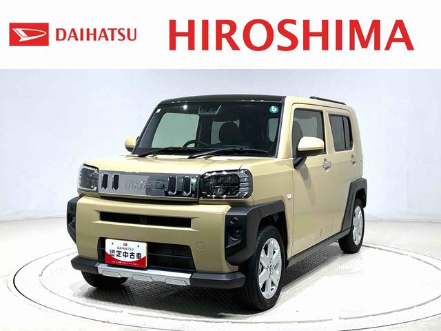 タフトＧ　クロムベンチャー　ディスプレイオーディオスカイフィールトップ　クロムパック　メッキパック　シルバーアンダーガーニッシュ　インテリアアクセント　ＬＥＤオートライト＆フォグランプ　電動パーキングブレーキ　バックカメラ　アルミホイール（広島県）の中古車