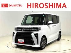 タントカスタムＲＳ　９インチディスプレイオーディオ　シートヒーターＬＥＤオートライト　パワースライドドアウェルカムオープン機能　電動パーキングブレーキ　運転席助手席シートヒーター　アルミホイール　キーフリーシステム　　オート電動格納式ドアミラー