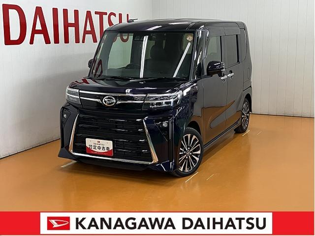 タントカスタムRSサポカーSワイド適合 パノラマモニター対応 ETC ドラレコ ミラクルオープンドア 両側オートスライドドア USB接続端子 ステアリングスイッチ シートヒーター 電動パーキングブレーキ 後席モニター(神奈川県)の中古車