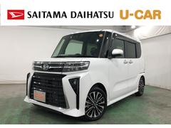 タントカスタムＲＳ　走行１３７８６キロ／車検整備付／ドラレコ一年保証・走行距離無制限　走行１３７８６キロ　ディスプレイオーディオ　ブルートゥース　バックカメラ　ドラレコ　クリアランスソナー　オートライト　ＬＥＤヘッドライト　両側電動スライドドア