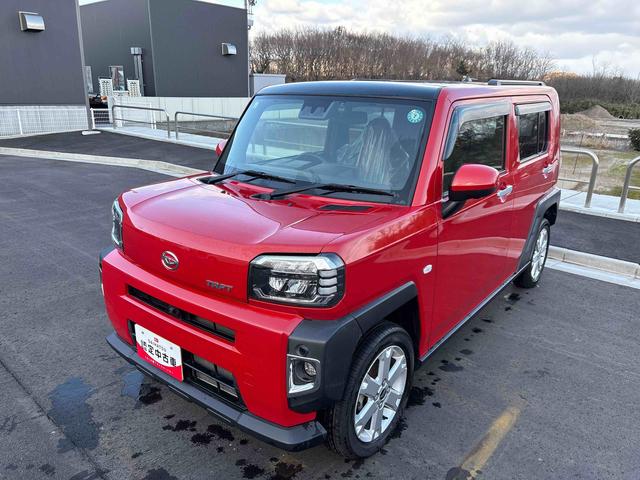 タフトＧ４ＷＤ　純正ナビ　パノラマモニター　ＬＥＤヘッドライト／フォグランプ　オートエアコン／ライト／ハイビーム／電動ドアミラー　電動パーキングブレーキ　コーナーセンサー　ドライブレコーダー（秋田県）の中古車