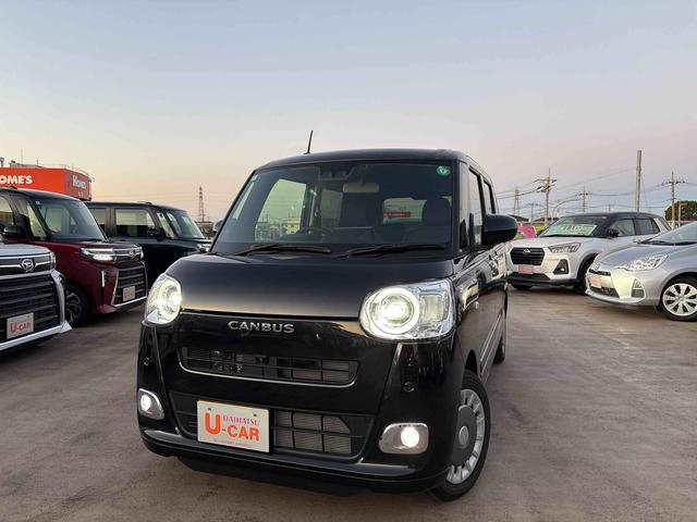 ムーヴキャンバスセオリーGターボ 9インチディスプレイオーディオ付9インチディスプレイオーディオ付 パノラマモニター 走行距離 790キロ 両側電動スライドドア 一年保証・走行距離無制限(東京都)の中古車