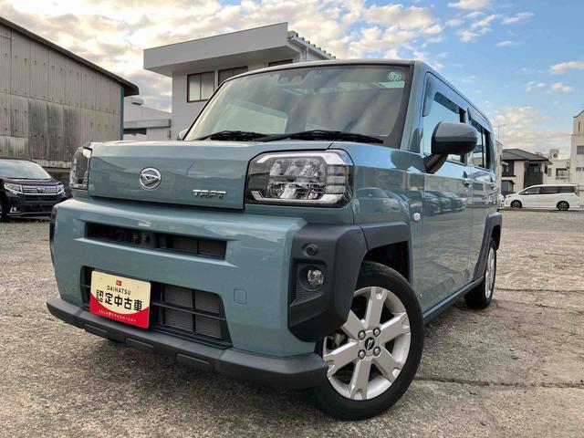 タフトGターボ 車検整備付2WD ターボ スカイフィールトップ CVT パノラマモニター スマートアシスト シートヒーター 電動パーキングブレーキ オートホールド機能 プッシュボタンスタート 全車速追従機能付ACC(福島県)の中古車