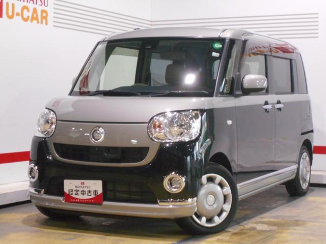 ムーヴキャンバスXリミテッドメイクアップ SA2 純正ナビ パノラマモニター2017年モデル ダイハツ純正ワイドダイヤトーンサウンドメモリーナビ パノラマモニター TVコントロールキット 装着車(福井県)の中古車