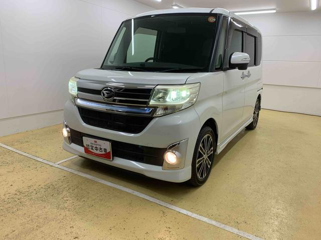 タントカスタムRS SA タイヤ新品 保証付き後席モニター ナビ ETC バックカメラ(静岡県)の中古車