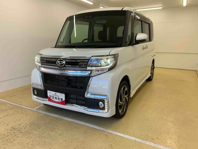 タントカスタムＲＳ　トップエディションＶＳ　ＳＡIIIまごころ保証１年付き　記録簿　取扱説明書　タイヤ新品　ＥＴＣ　ドラレコ　ナビ　バックカメラ　衝突被害軽減システム　スマートキー　オートマチックハイビーム　アルミホイール　ターボ　レーンアシスト　ＡＢＳ（静岡県）の中古車