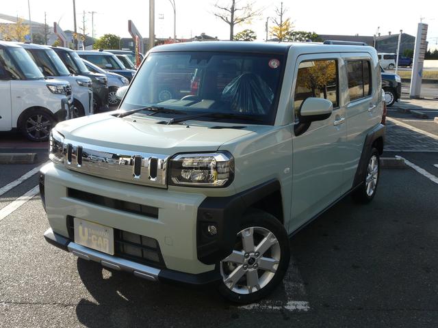 タフトG クロムベンチャーアルミホイール付き スモークガラス セキュリティアラーム キーフリーシステム 走行距離6km(福岡県)の中古車