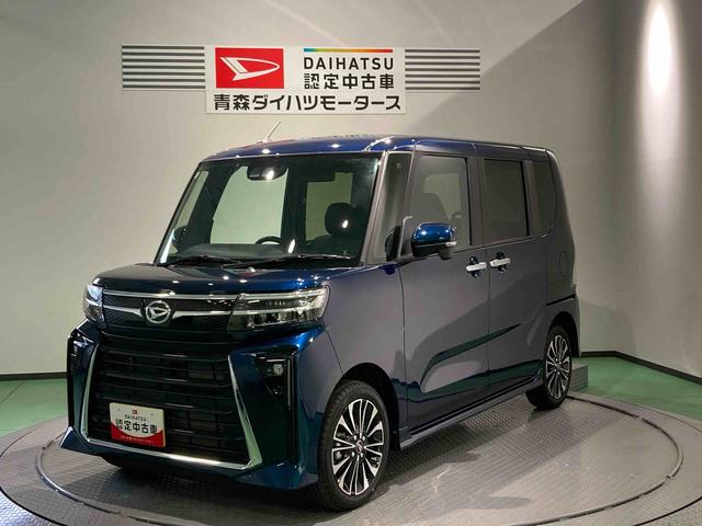 タントカスタムRSアルミ ターボ車 キーフリー 4WD ABS エアバッグ スマートキ−(青森県)の中古車