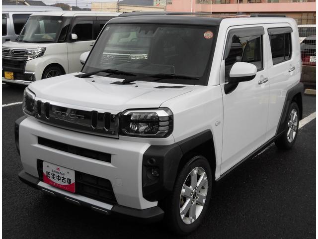 タフトGターボ クロムベンチャーワンオーナー LEDヘッドライト/フォグランプ 9インチナビ ターボ ドライブレコーダー ETC ガラスルーフ 運転席/助手席シートヒーター 禁煙車 記録簿 認定中古車 衝突回避支援システム搭載車(島根県)の中古車