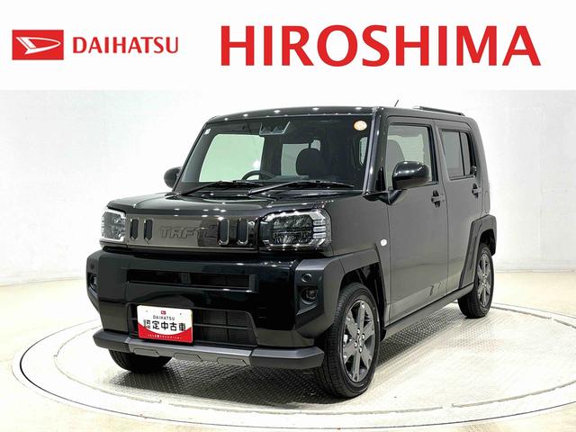 タフトG ダーククロムベンチャースカイフィールトップ クロムパック メッキパック シルバーアンダーガーニッシュ インテリアアクセント LEDオートライト&フォグランプ 電動パーキングブレーキ バックカメラ アルミホイール(広島県)の中古車