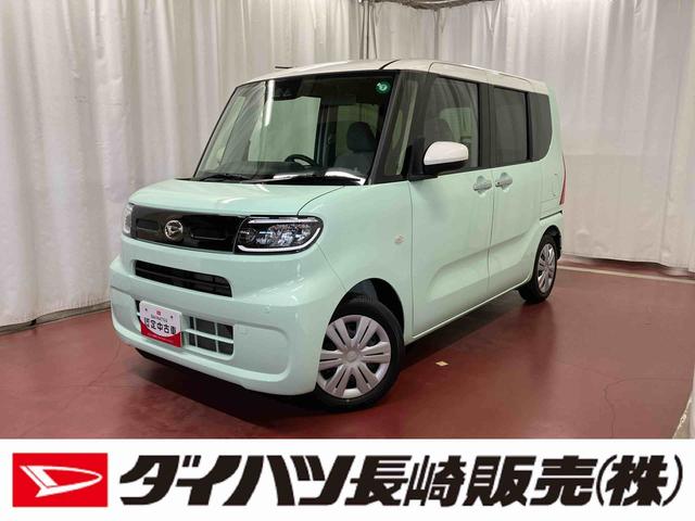 タントＸ元試乗車　アイドリングストップ　衝突被害軽減システム　電動格納ミラー　スマートキー　ＬＥＤヘッドランプ　車線逸脱警報　オートマチックハイビーム　片側電動両側スライドドア　１オーナー　盗難警報装置（長崎県）の中古車