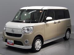 ムーヴキャンバスＧメイクアップＶＳ　ＳＡＩＩＩ４ＷＤ　ウインドーデアイザー　シートヒーター　エンジンスターター　ナビ　全周囲モニター　両側パワースライドドア　ＬＥＤヘッドライト