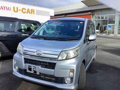 ムーヴカスタム　Ｘ　ＳＡインパネシフト　プッシュスタートスイッチ　　電子カードキー　ＣＤプレーヤー　アルミホイール　エコアイドル　オートエアコン