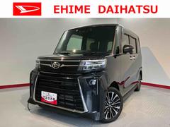 タントカスタムＲＳ４ＷＤ　ターボ車　純正ナビ　パノラマモニター　地上デジタルＴＶ　ドライブレコーダー　ＥＴＣ　両側電動スライドドア　電動パーキング　前席シートヒーター　ＬＥＤヘッドライト　オートライト　スマートアシスト