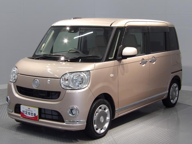 ムーヴキャンバスＸリミテッドメイクアップ　ＳＡII４ＷＤ　両側パワースライドドア　スマートアシストＩＩ　プッシュボタンスタート　イモビライザー機能付きキーフリーシステム　１４インチ専用ホイールカバー　置き楽ボックス　オートエアコン（岩手県）の中古車