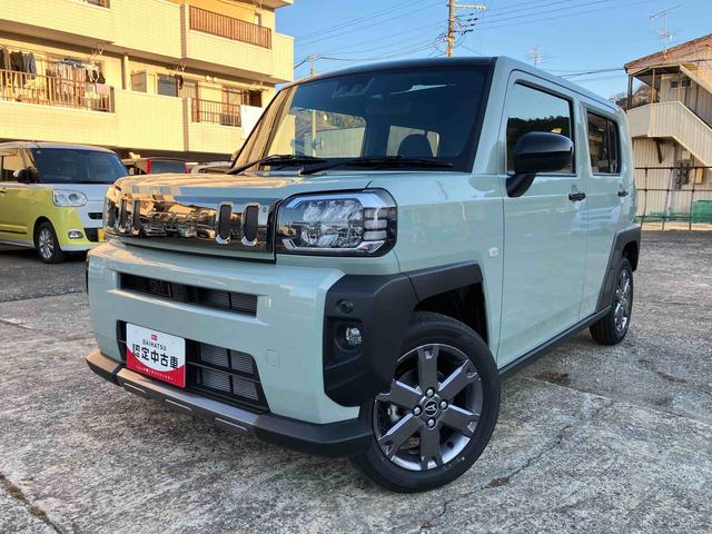 タフトＧターボ　ダーククロムベンチャースマートアシスト　２ＷＤ　ターボ　シートヒーター　スカイフィールトップ　電動パーキングブレーキ　オートホールド機能　全車速追従機能付ＡＣＣ　　　誤発進抑制制御機能　衝突回避支援ブレーキ機能（福島県）の中古車