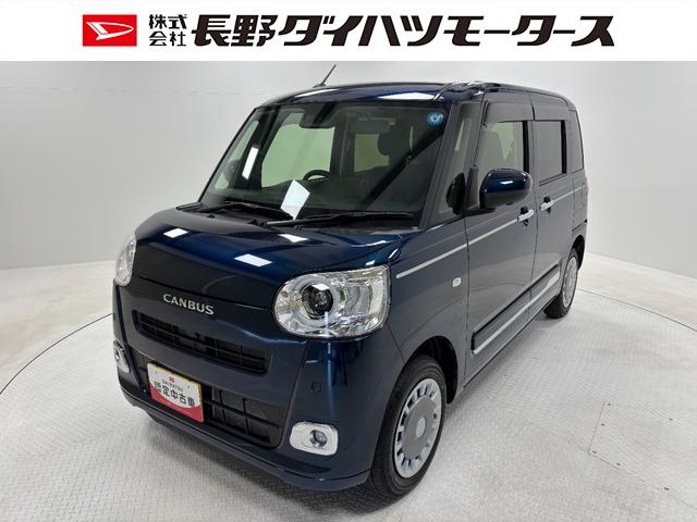 ムーヴキャンバスセオリーＧ防錆塗装済　ＣＤチューナー　ＵＳＢソケット　両側電動スライドドア　両側シートヒーター　ホッとカップボルダー　置きラクボックス　ＬＥＤヘッドランプ　オートライト機能　電動格納ミラー　キーフリー　スマアシ（長野県）の中古車