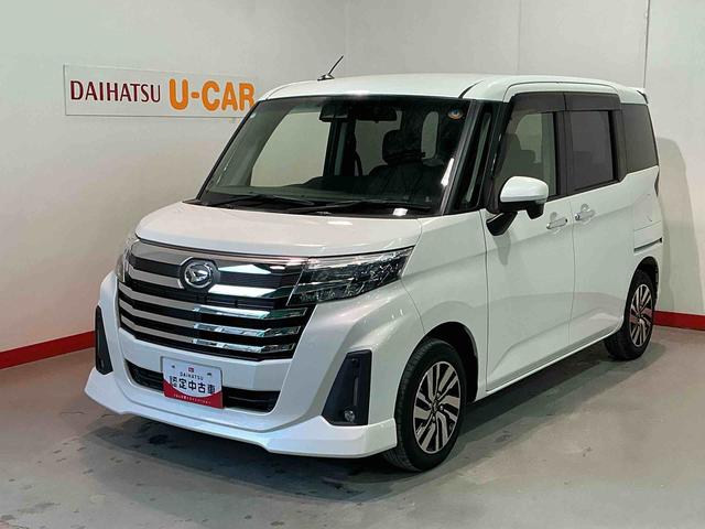 トールカスタムGオートクルーズ 助手席エアバッグ LEDライト キーレス Iストップ 電格ミラー ハイビームアシスト イモビ バックカメラ ESC ワンオーナー ETC エアバック アルミ スマートキー(栃木県)の中古車