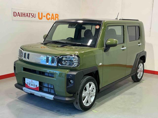 タフトG クロムベンチャーレーダークルーズコントロール 衝突軽減装置 Sヒーター パークセンサー Bカメラ 電動格納式ミラー 車線逸脱警報装置 サンル−フ A−STOP LEDヘッドライト イモビ オートライト(栃木県)の中古車