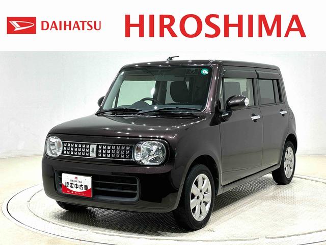 アルトラパンＸセレクション　ナビ　ＥＴＣ車載器　運転席側シートヒーターハロゲンヘッドライト　運転席シートヒーター　オートエアコン　電動格納ドアミラー　キーフリーシステム　アイドリングストップ（広島県）の中古車