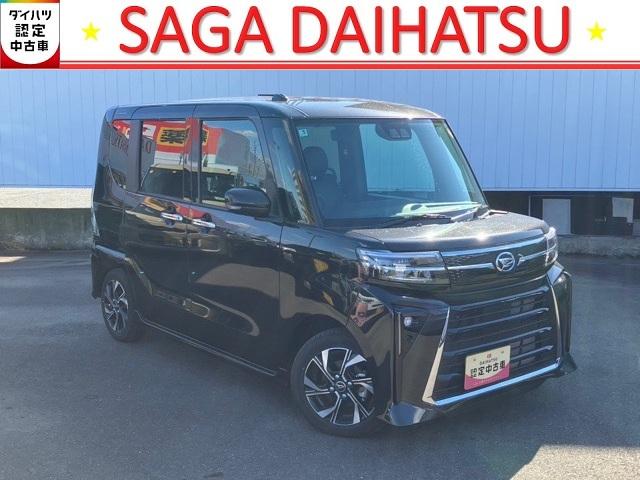 タントカスタムX両側電動スライドドア・プッシュボタンスタート・ステアリングスイッチ・オートエアコン・キーフリーシステム・シートヒーター・全周囲カメラ対応・パワーウィンドウ(佐賀県)の中古車