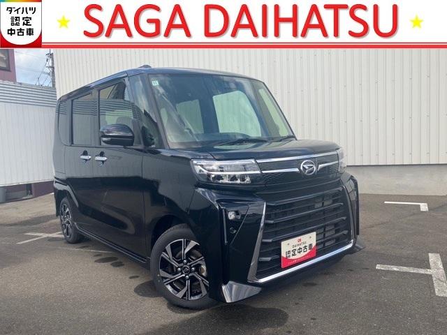 タントカスタムX両側電動スライドドア・プッシュボタンスタート・ステアリングスイッチ・オートエアコン・キーフリーシステム・シートヒーター・バックカメラ対応・パワーウィンドウ(佐賀県)の中古車