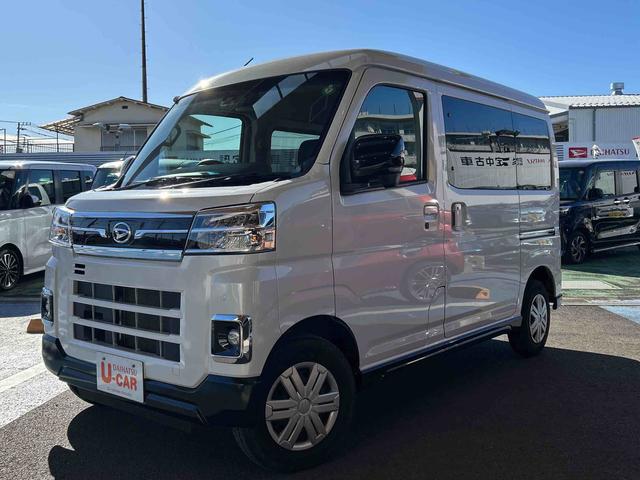 アトレーＲＳ　走行距離９７２６キロ　車検整備付　当店デモカーアップ衝突回避支援　キーフリー　プッシュボタンスタート　両側電動スライドドア　アダプティブクルーズコントロール　レーンキープコントロール　ターボ　純正カーペットマット（埼玉県）の中古車
