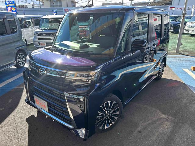 タントカスタムRS 走行467キロ 当店デモカーアップ ナビ1年保証距離無制限 パノラマモニター 純正マット サイドエアバッグ アイドリングストップ 両側電動スライドドア オート格納式ドアミラー(埼玉県)の中古車