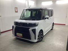 タントカスタムＸ衝突被害軽減ブレーキ　横滑り防止装置　オートハイビーム　アイドリングストップ　ステアリングスイッチ　オートライト　キーフリー　オートエアコン　ナビ　ドラレコ　パノラマカメラ　ＥＴＣ　マット　バイザー